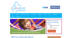 Desktop Screenshot of downrightspecial.co.uk