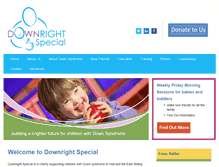 Tablet Screenshot of downrightspecial.co.uk